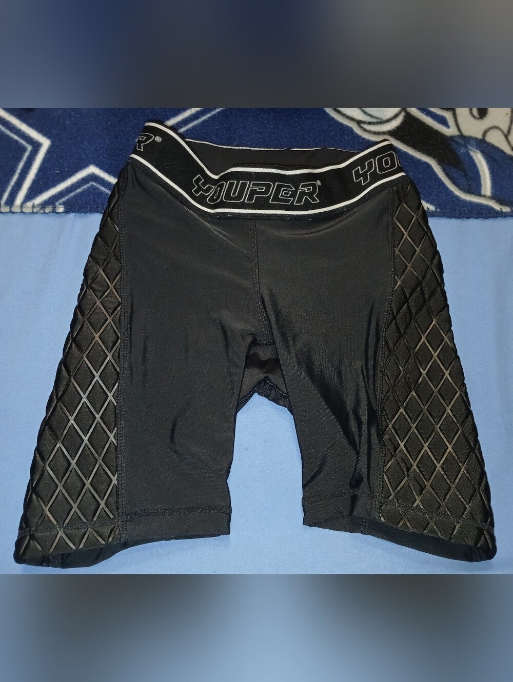 Pre-loved Girl's Black Padded Compression Shorts
